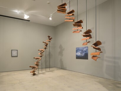 Jackie Castillo, Descent, like the return, exhibition view. Courtesy of ICA LA