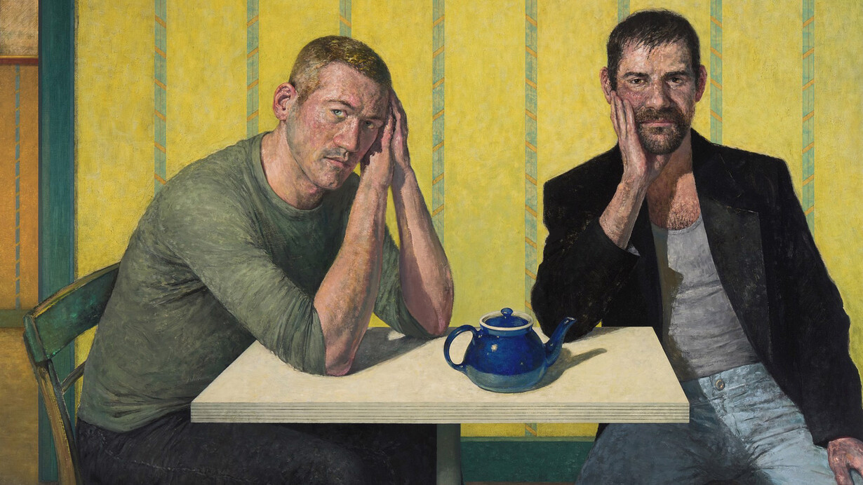 Forrest Williams, Blue teapot (detail), 2025. Courtesy of the Schoolhouse Gallery