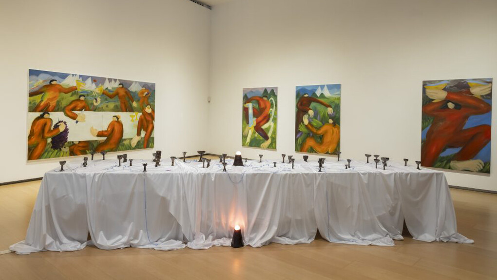 Disputa y pausa. Art i Context 2023-2025, vista de exhibición. Cortesía de IVAM