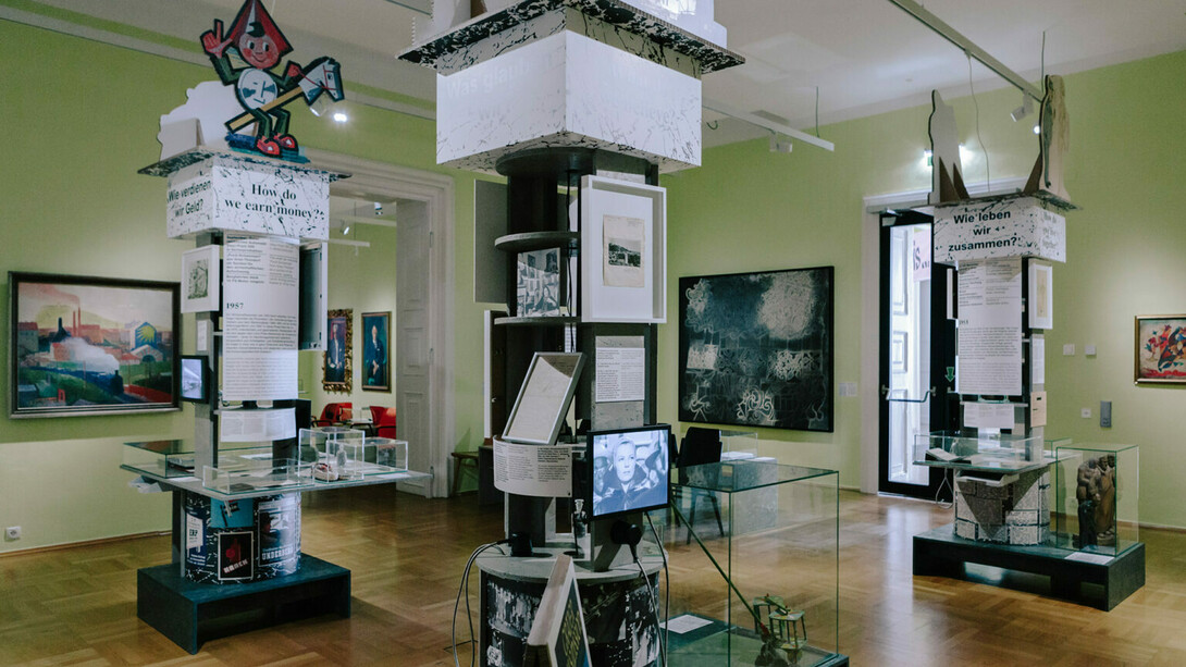 Ins ungewisse. Graz 1945–1965, ausstellungsansicht. Mit freundlicher genehmigung des GrazMuseums