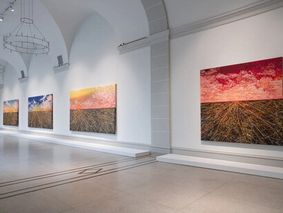 Various artists, Brooklyn abstraction. Four artists, four walls, exhibition view. Courtesy of Brooklyn Museum