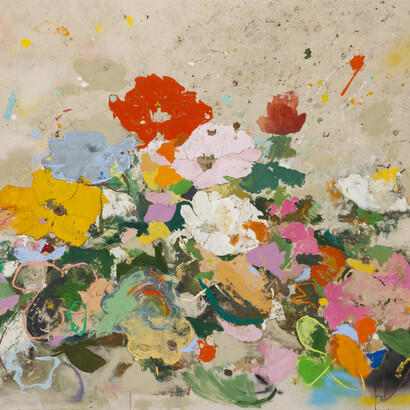 Huê Thi Hoffmaster, The shape I'm in (detail), 2026. Courtesy of Eric Firestone Gallery