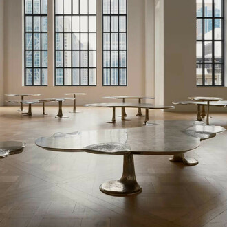 Vincenzo De Cotiis, Je marchais pieds nus dans l’étang, exhibition view. Courtesy of Carpenters Workshop Gallery 