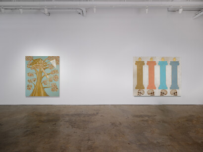 Francesco Clemente, Travel diary, exhibition view. Courtesy of Vito Schnabel 