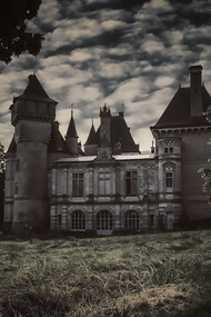 Château de Bresse-sur-Grosne stands in the heart of a quiet field—a mysterious and majestic presence in rural France