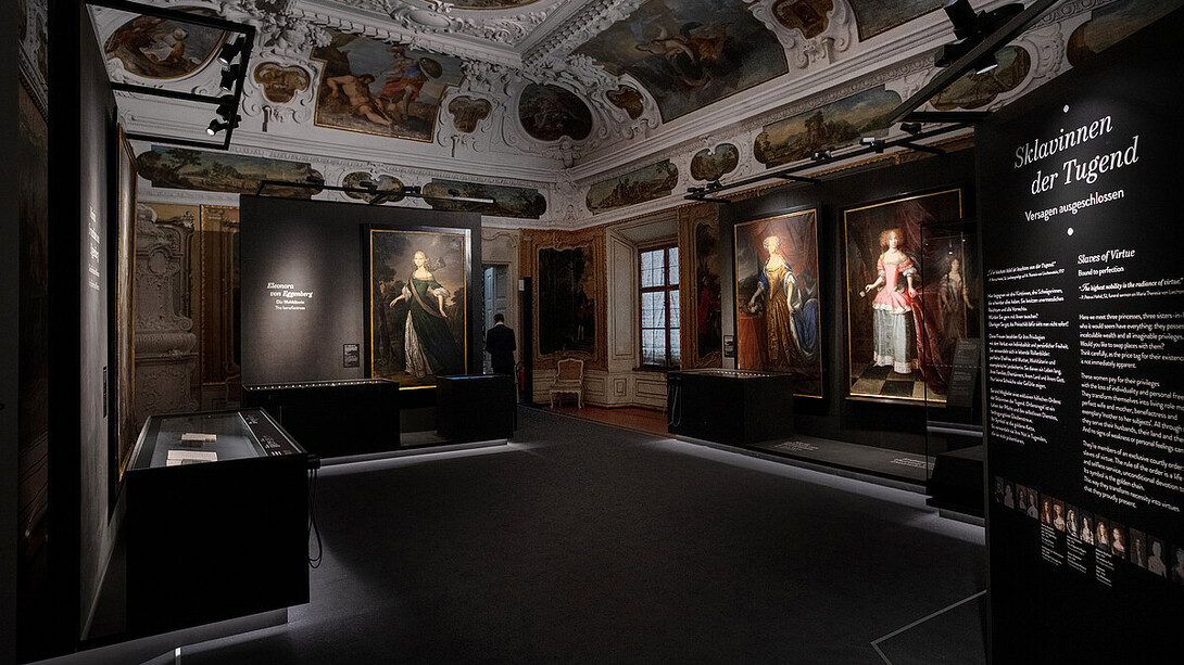 Ambition and illusion, ausstellungsansicht. Mit freundlicher genehmigung von Schloss Eggenberg