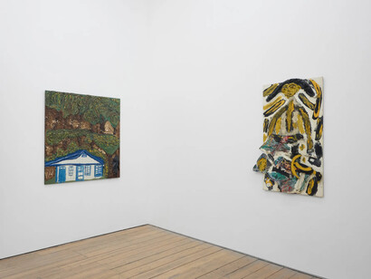 Thornton Dial, From bessemer to the cosmos, exhibition view. Courtesy of Edel Assanti