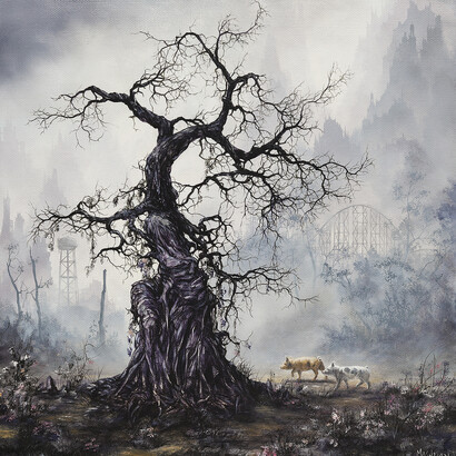Brian Mashburn, Two little pigs (detail), 2025. Courtesy of Thinkspace Projects