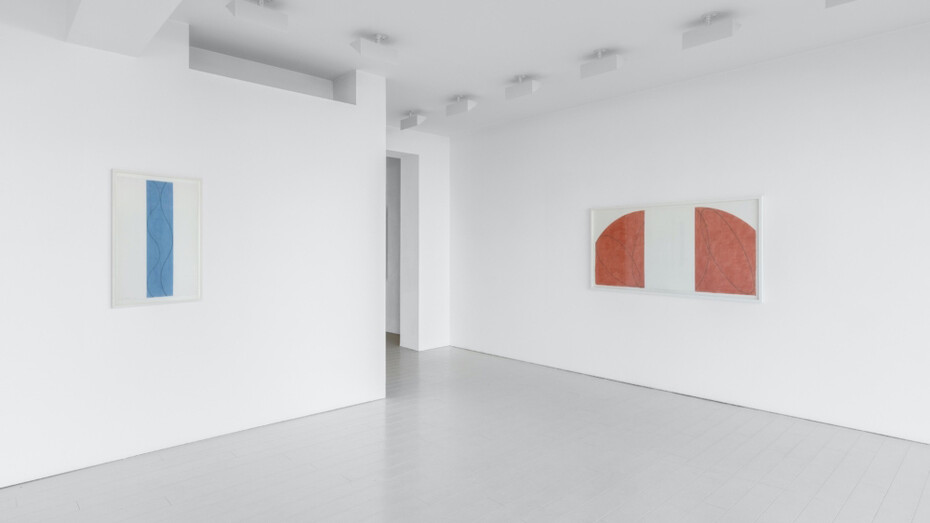 Robert Mangold, In focus, exhibition view. Courtesy of De Brock Gallery