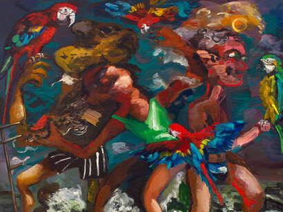 Dana Schutz no solo continúa explorando los límites de la representación y nos invita a través de sus poderosas narrativas visuales, a reflexionar sobre nuestra propia condición y las complejidades del mundo que compartimos