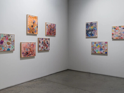 Various artists, Improvisations, exhibition view. Courtesy of Gallery Isabelle Van Den Eynde