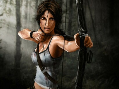 Lara Croft, protagonista del juego Tomb Rider