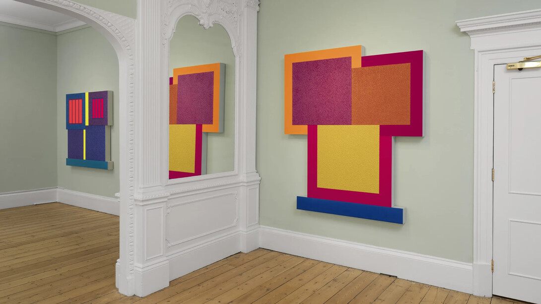 Peter Halley, exhibition view. Courtesy of Massimo de Carlo Gallery