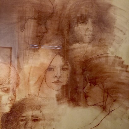 Mariella Busi De Logu, Marcella in età diverseFesta di compleanno collettivo al Bagno Mercurio (1)