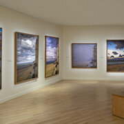 Monet / Sécheret. Water landscapes, exhibition view. Courtesy of Musée Marmottan-Claude Monet