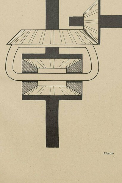 "Lampe Illusion", Francis Picabia, 1917