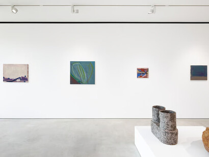 Various artists, Surface and signal, exhibition view. Courtesy of Blum Gallery