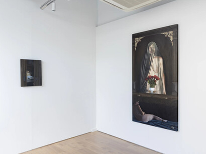 Jamie Luoto, Shadows of unseen grief, exhibition view. Courtesy of Kristin Hjellegjerde Gallery