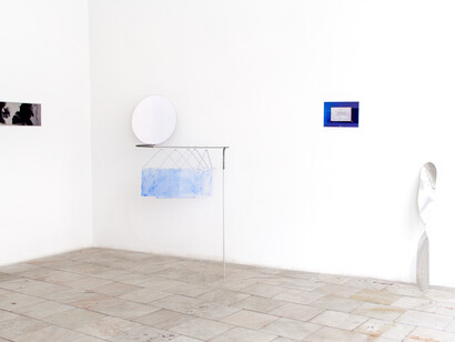 Karin Lindstén, Double moon, exhibition view. Courtesy of Heerz Tooya