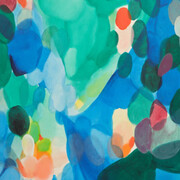 Alice Baber, Axe in the grove (detail). Courtesy of Phillips