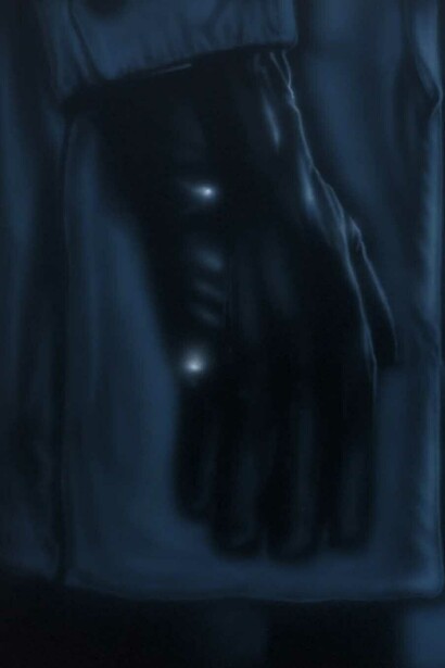 Stephen Buscemi, Black hand, 2025. Courtesy of M+B Gallery