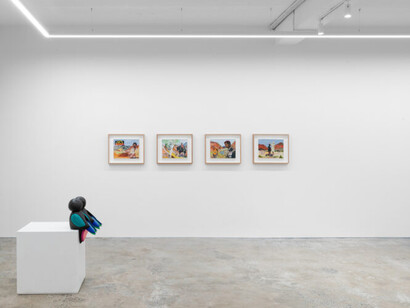 Various artists, Love letter, exhibition view. Courtesy of Ames Yavuz