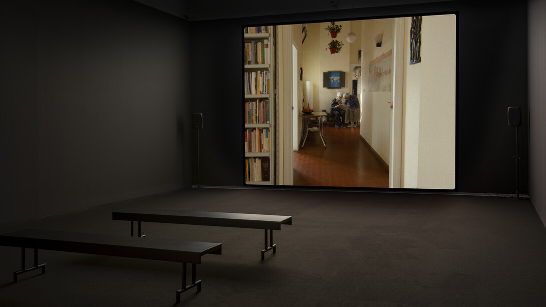 Jonathas de Andrade, Sisters with no name, exhibition view. Courtesy of MACRO 