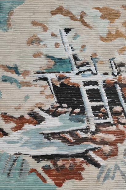 Federico Miró, Sans titre (détail), 2026. Avec l'aimable autorisation de la galerie Loo & Lou 