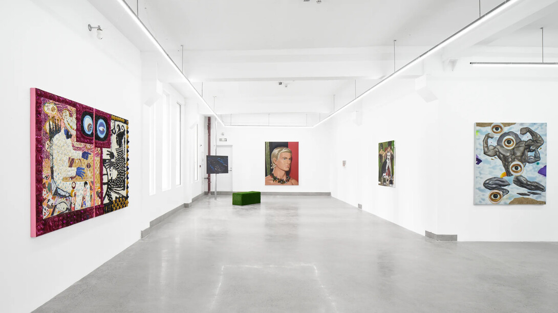 Various artists, The world itself dreams, exhibition view. Courtesy of Bank Gallery