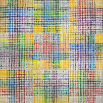 Alois Kronschlaeger, Large size color field #07, 2024. Courtesy of Cristin Tierney Gallery 