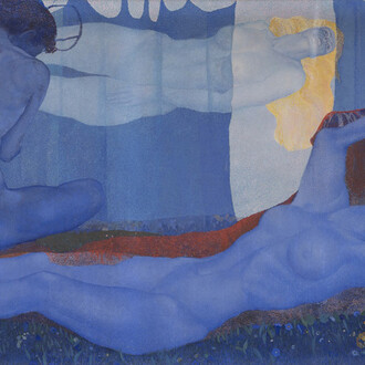 Luigi Bonazza, Notturno (dettaglio), 1926. Cortesia di Mart