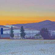 Robert Moylan, Pearson farm (detail), 2025. Courtesy of Carrie Haddad Gallery