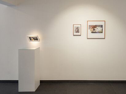 Hommage à Christian Bérard, exhibition view. Courtesy of Galleria Continua