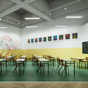 Karol Radziszewski, The classroom, exhibition view. Courtesy of Moderna Museet