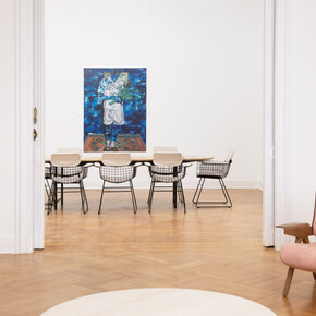 OBastardo, Rhythm and skin, exhibition view. Courtesy of Galerie Kornfeld