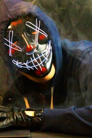 Chilling personification of a cyberattack