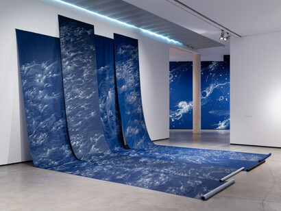 Sandra Cinto, Prelude for the sun and the stars, exhibition view. Courtesy of Es Baluard Museu d'Art Contemporani de Palma
