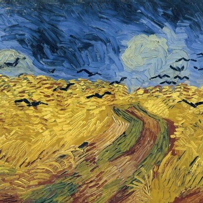 Vincent van Gogh, Campo di grano con volo di corvi, olio su tela, 1890, Van Gogh Museum, Amsterdam, Olanda