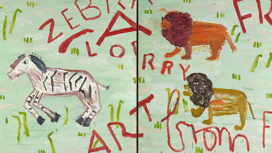 Rose Wylie, Lorry art, 2010. Per gentile concessione dello Zentrum Paul Klee