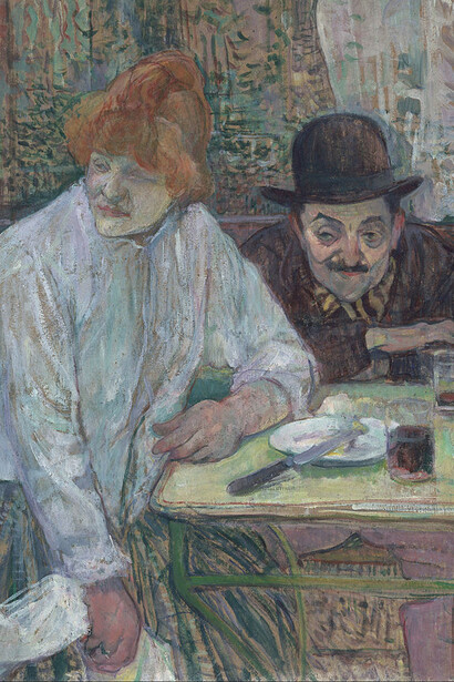 Henri de Toulouse-Lautrec, En el Café La Mie (c. 1891)