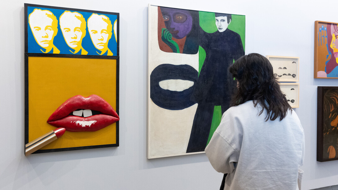 Various artists, Pop Brazil: avant-garde and new figuration, 1960-70, exhibition view. Courtesy of Pinacoteca