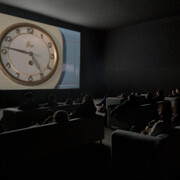 Christian Marclay, The clock, ausstellungsansicht. Mit freundlicher genehmigung der Neuen Nationalgalerie