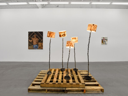Gabriel Sanchez, Lamparilla, exhibition view. Courtesy of Luis De Jesus Los Angeles 