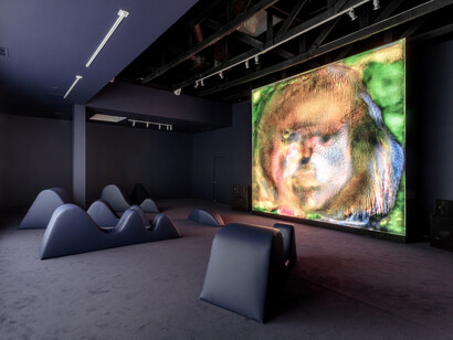 Marco Perego, The being, exhibition view. Courtesy of Jeffrey Deitch