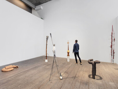 Vários artistas, Corpo de prova, vista da exposição. Cortesia da Galeria Marilia Razuk