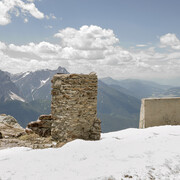 Stefano Cioffi, Monte Arnese, Sesto, m 2600 slm,  
stampa fotografica a pigmenti,
100 x 132 cm,   
giugno 2014
