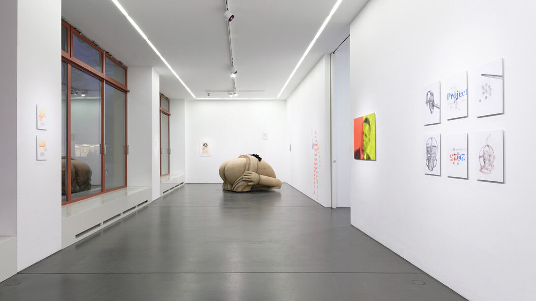 Alex Wissel, Katechon, ausstellungsansicht. Mit freundlicher genehmigung der Galerie Nagel Draxler