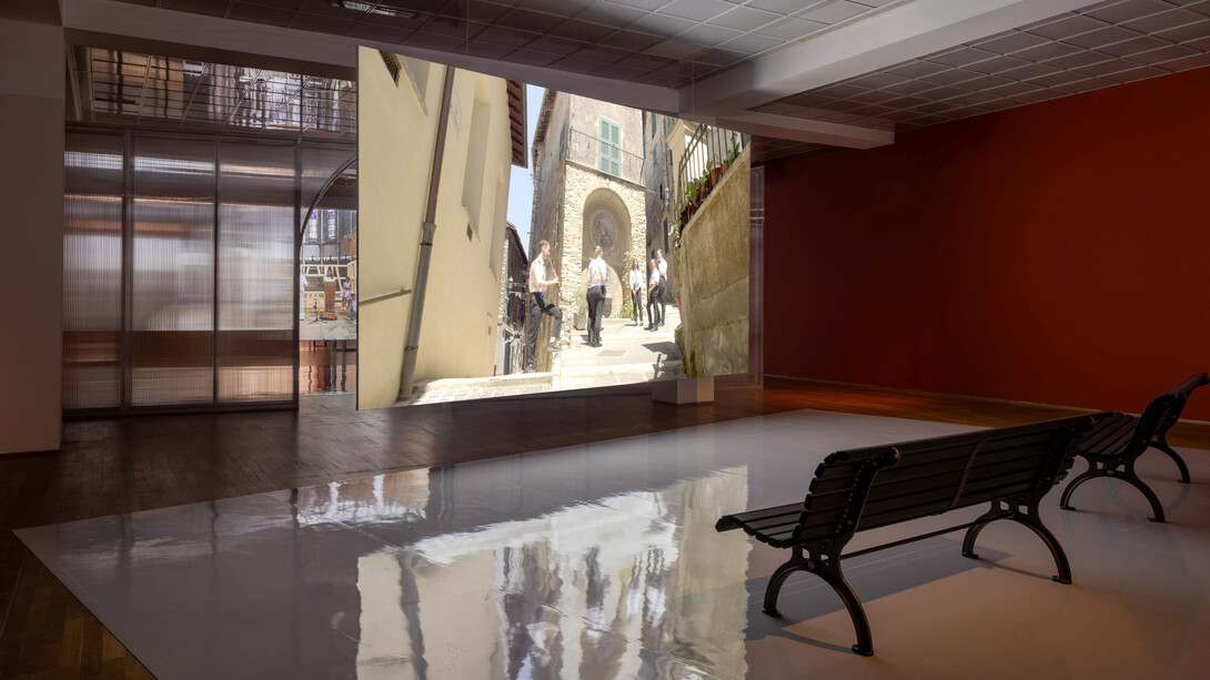 Annika Kahrs, Off score, ausstellungsansicht. Mit freundlicher genehmigung des Hamburger Bahnhofs