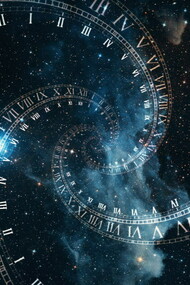 Time is a fiction we create as we discover what Life is all about