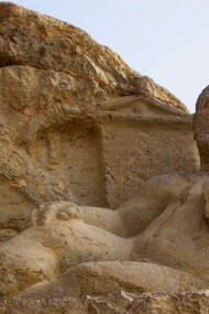 Statua di Ercole in Behistun, Iran, 153 a.C